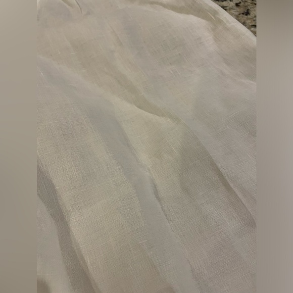 Enza costa white French linen size 24 - Picture 4 of 4